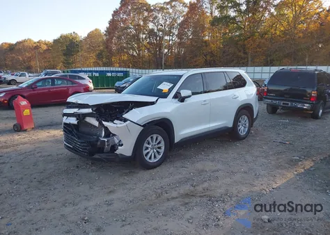 2024 Toyota Grand Highlander Xle from USA, damaged, VIN 5TDAAAA58RS018340